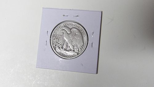 1939-S Walking Liberty Silver Half Dollar F+ San Francisco Mint