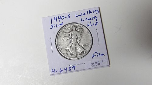 1940-S Walking Liberty Silver Half Dollar G+ San Francisco Mint