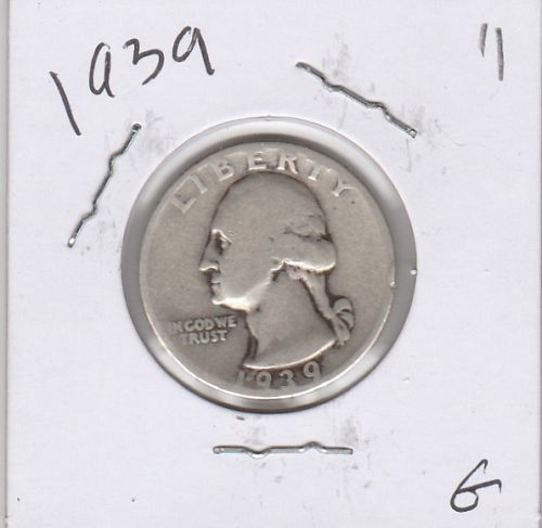 1939    WASHINGTON QUARTER