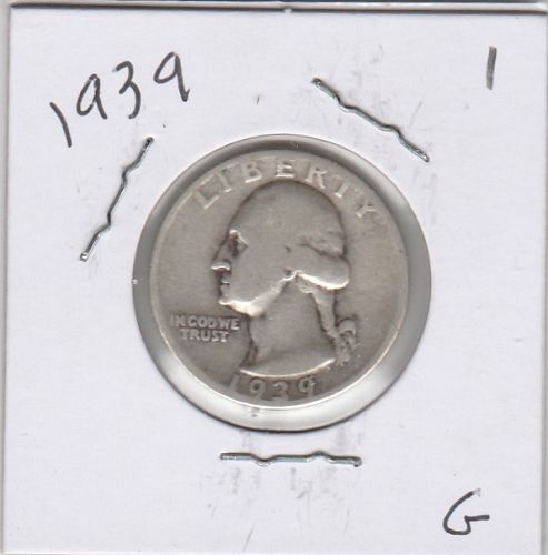 1939    WASHINGTON QUARTER