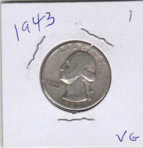 1943      WASHINGTON QUARTER
