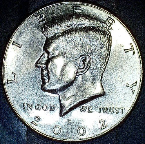 2002 D Kennedy Half Dollar BU or Better