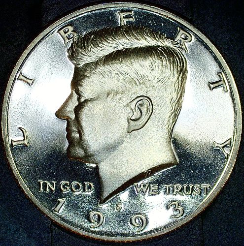 1993 S Kennedy Half Dollar Proof DCAM