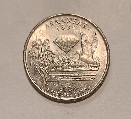 2003-P Arkansas State Quarter Uncirculated Condition