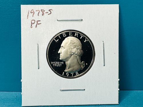 1978-S Proof Washington Quarter