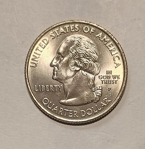 2002-P Indiana State Quarter Crossroads of America GEM BU+
