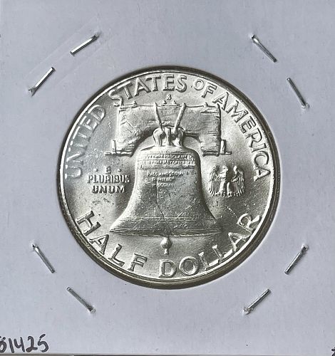 1954-S Franklin Silver Half Dollar