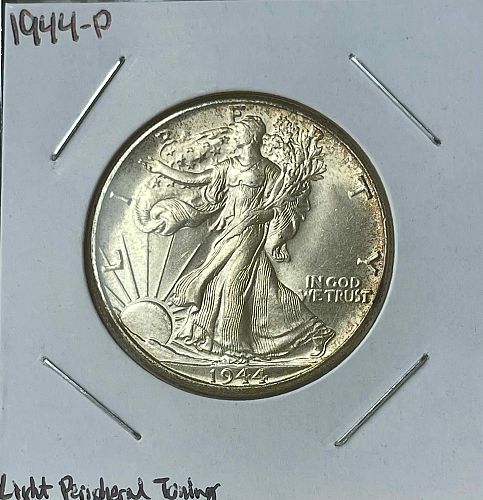 1944-P Walking Liberty Silver Dollar