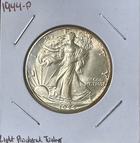 1944-P Walking Liberty Silver Dollar