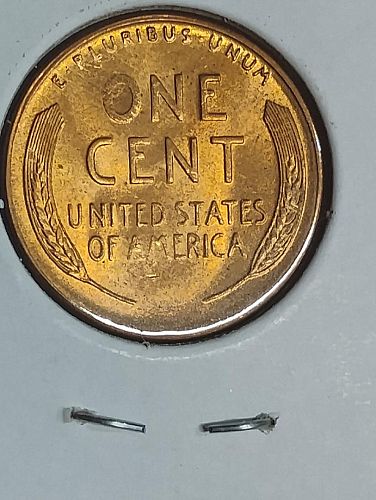1947-S LINCOLN WHEAT CENT  MS-66 RB  DDO? REVERSE STRUCK THROUGH GREASE