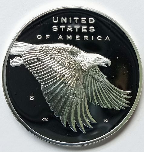 2017 S American Liberty Silver Medal 225 Ann. • Proof • 1oz .999 Fine • DCAM GEM
