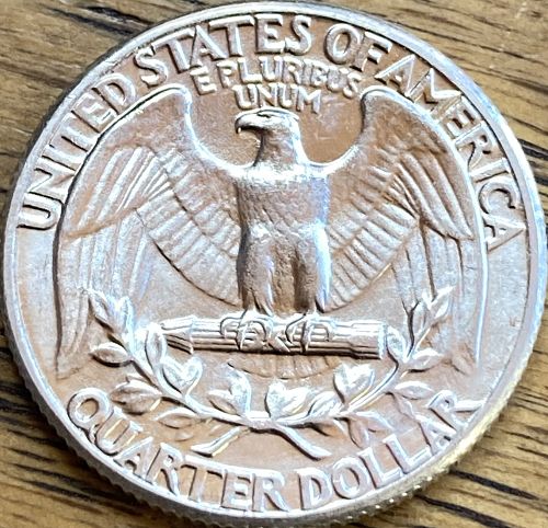 1963 Washington quarter looks like it’s fresh from the roll