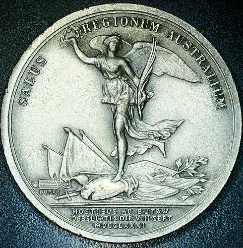 NATHANAEL GREENE MEDAL COMMEMORATIVE - Comitia Americana - PEWTER
