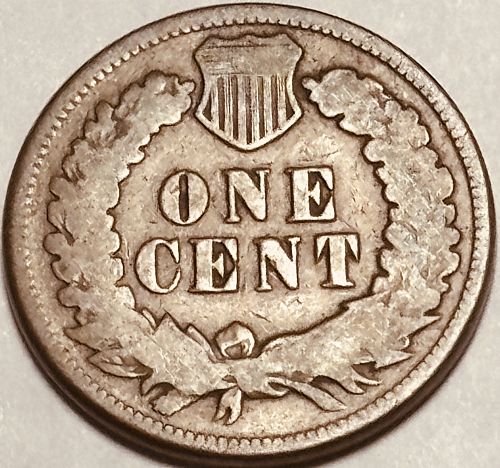 1875 P Indian Head Cent Small Cents