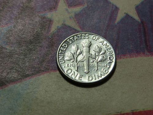 1963-P ROOSEVELT DIME ~ 90% SILVER ~ NICE EYE APPEAL ~ LOT 0393*