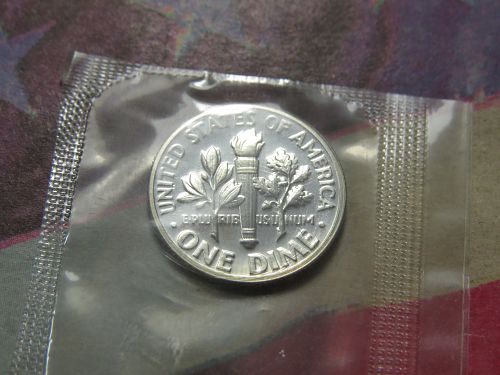 1962-P ROOSEVELT DIME ~ PROOF IN CELLO ~ LOT 0758*
