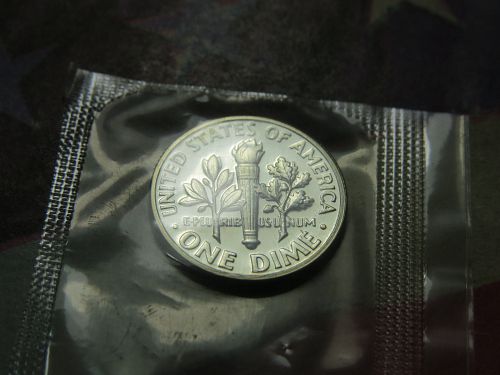 1962-P ROOSEVELT DIME ~ PROOF IN CELLO ~ LOT 0758*