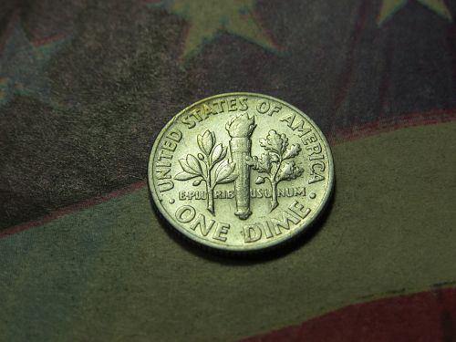 1961-P ROOSEVELT DIME ~ 90% SILVER ~ LOT 0403*