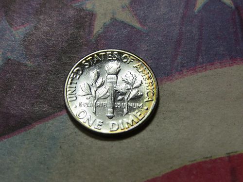 1958-P ROOSEVELT DIME ~ 90% SILVER ~ NATURAL TONING ~ LOT J229