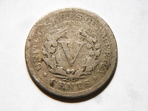 1891 Liberty V Nickel