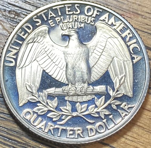 1980S PROOF Washington quarter