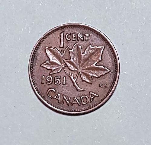 1951 Canadian Penny