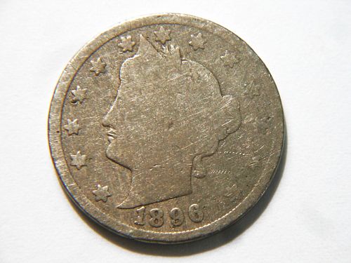 1896 Liberty V Nickel