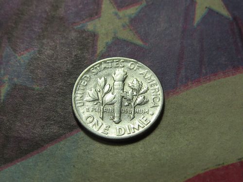 1953-S ROOSEVELT DIME ~ 90% SILVER - LOT B155*