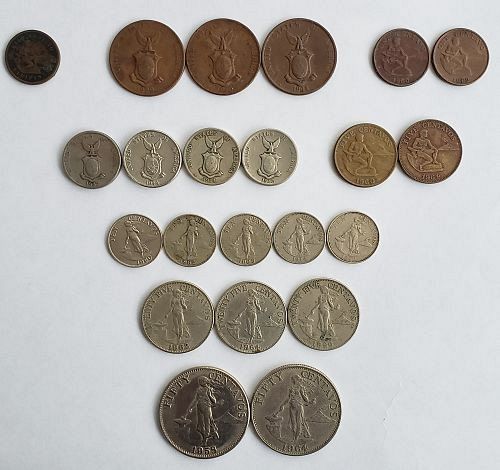 Philippines 22 coin Lot