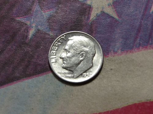 1952-D ROOSEVELT DIME ~ 90% SILVER - LOT 0436*