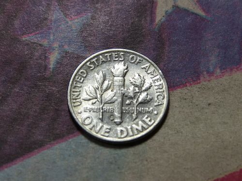 1952-D ROOSEVELT DIME ~ 90% SILVER - LOT 0436*