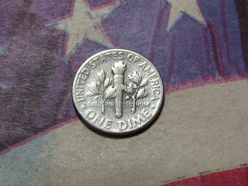1949-P ROOSEVELT DIME ~ 90% SILVER - LOT J220
