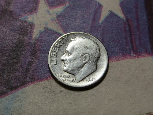 1948-P ROOSEVELT DIME ~ 90% SILVER - LOT 0602*