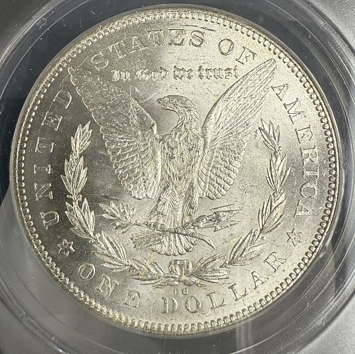 1878-CC Morgan Silver Dollar, MS63, ANACS (10502)