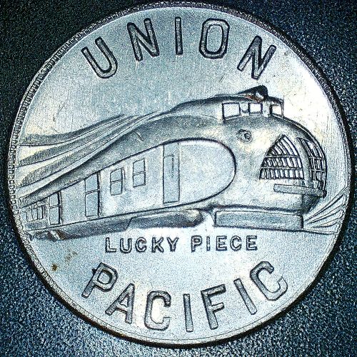 1934 Token - Union Pacific Lucky Piece