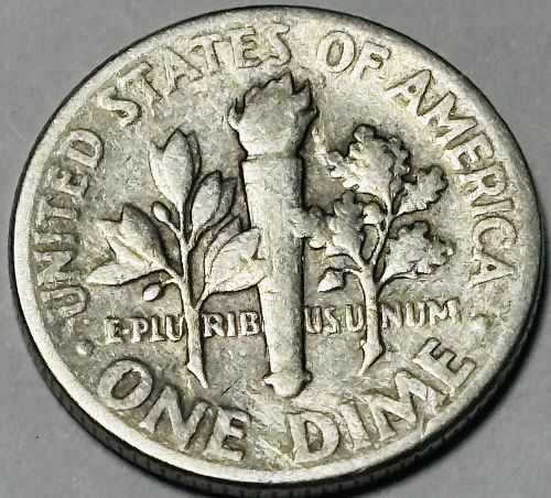 1947 P Roosevelt Dimes
