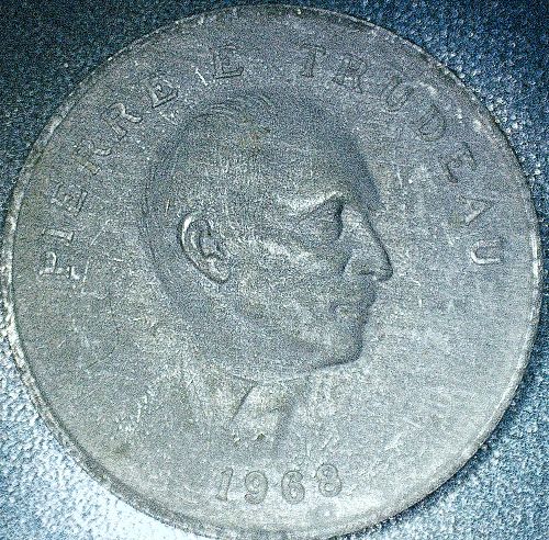 Shell Oil Token - Prime Ministers of Canada 1968 - Pierre E Trudeau Medal Token