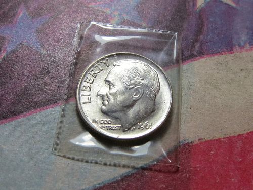 1961-P  LINCOLN MEMORIAL CENT  (90% Silver) (UNCIRCULATED IN MINT CELLO) LOT J262