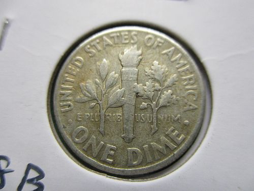 1946  Roosevelt Dime.  Item: 10 R46-27.