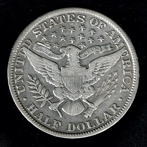 1909 Barber Half Dollar #N1182