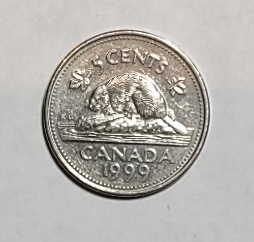 1999 Canadian nickel