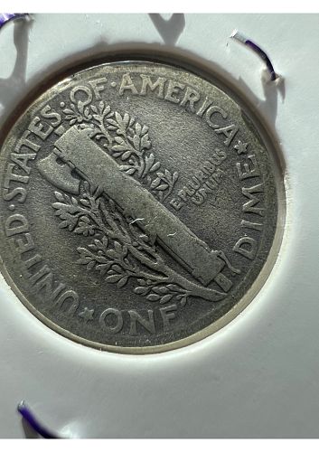 1929 Mercury Dime (VG to F)