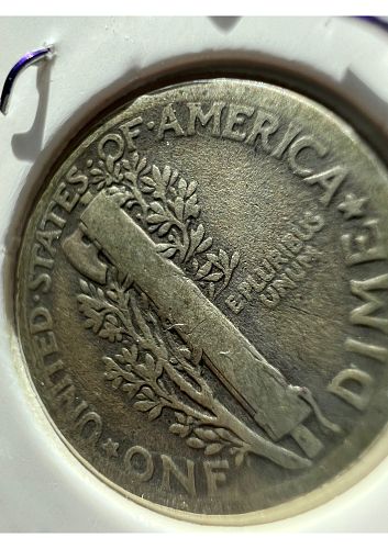 1929 Mercury Dime (VG to F)