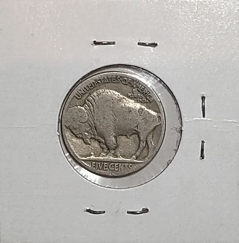 1935 P Buffalo Nickel AG - Acid Enhanced Date