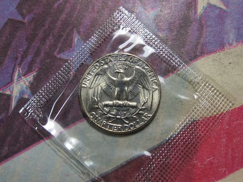1965-P WASHINGTON QUARTER (UNCIRCULATED IN CELLO) LOT J266