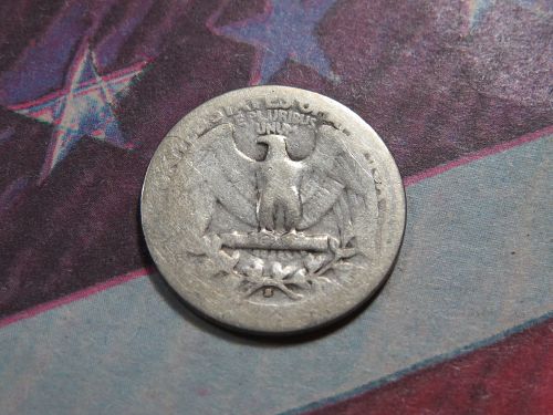 1935-S WASHINGTON QUARTER (90% SILVER) LOT 1473*