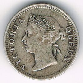 5 Cents - Victoria, Hong Kong , 1901
