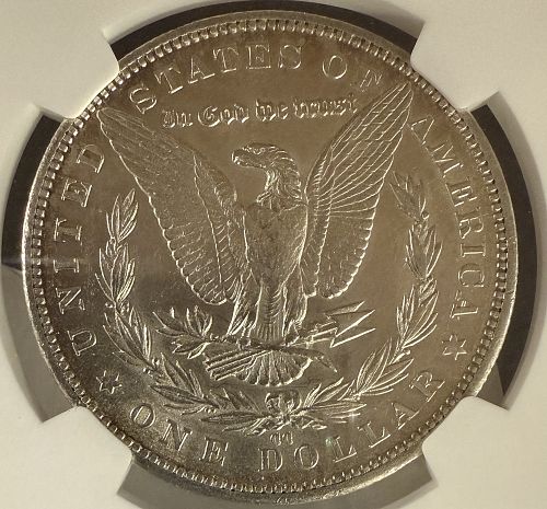 1879-CC Morgan Silver Dollar, AU-55  NGC (10623)