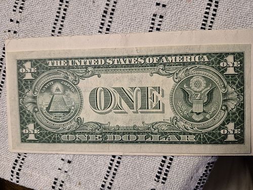 1935 F 1 Dollar Silver Certificate