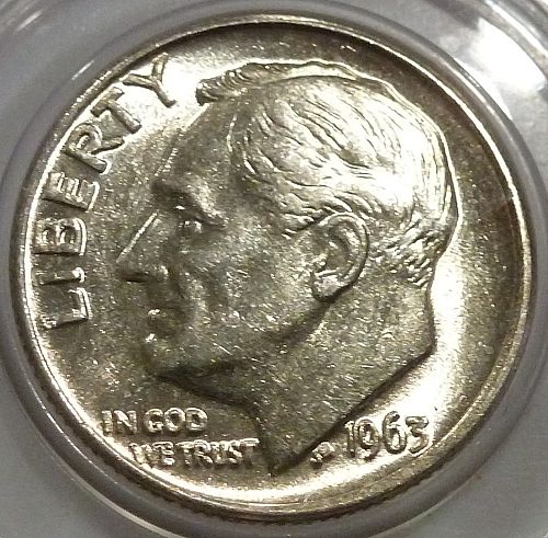 1963-P GEM BU Roosevelt Dime. High Quality ( 175)